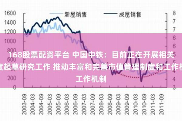 168股票配资平台 中国中铁：目前正在开展相关制度起草研究工作 推动丰富和完善市值管理制度和工作机制