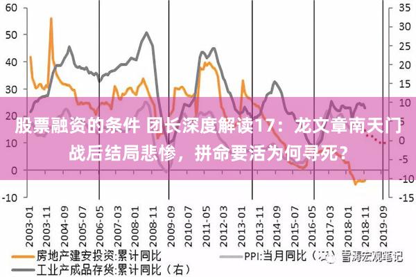 股票融资的条件 团长深度解读17：龙文章南天门战后结局悲惨，拼命要活为何寻死？