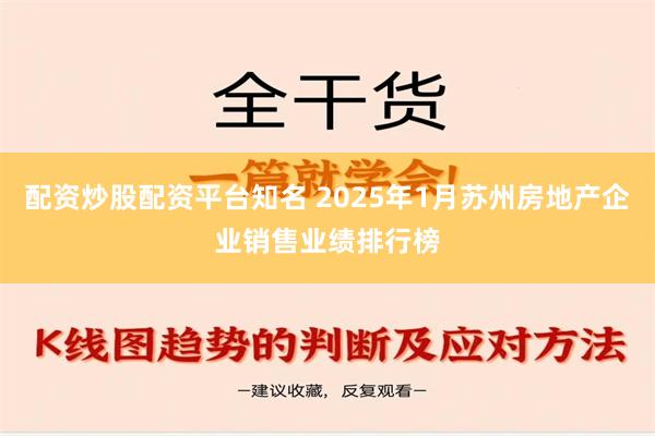 配资炒股配资平台知名 2025年1月苏州房地产企业销售业绩排行榜